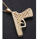 New arrivals hiphop  gun pendant