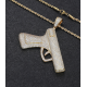 New arrivals hiphop  gun pendant