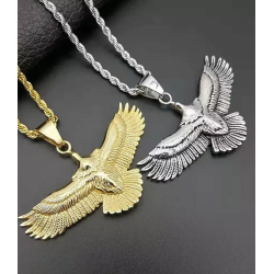 High Quality Hiphop Eagle Charm Pendant