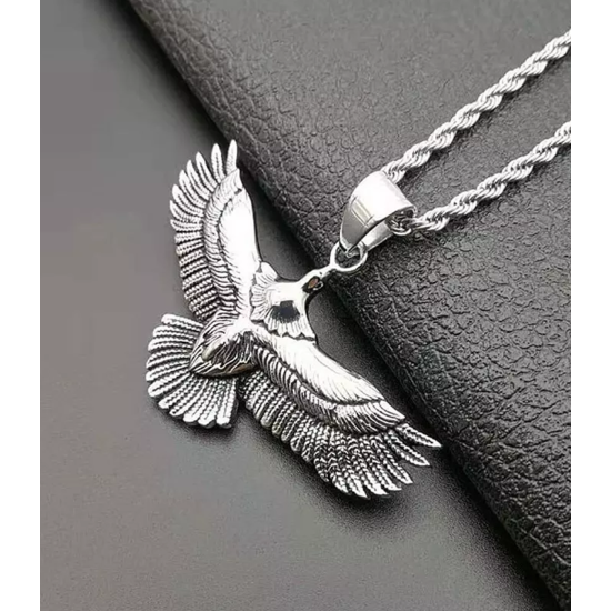 High Quality Hiphop Eagle Charm Pendant