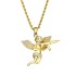 fashion style copper gold plated pendant